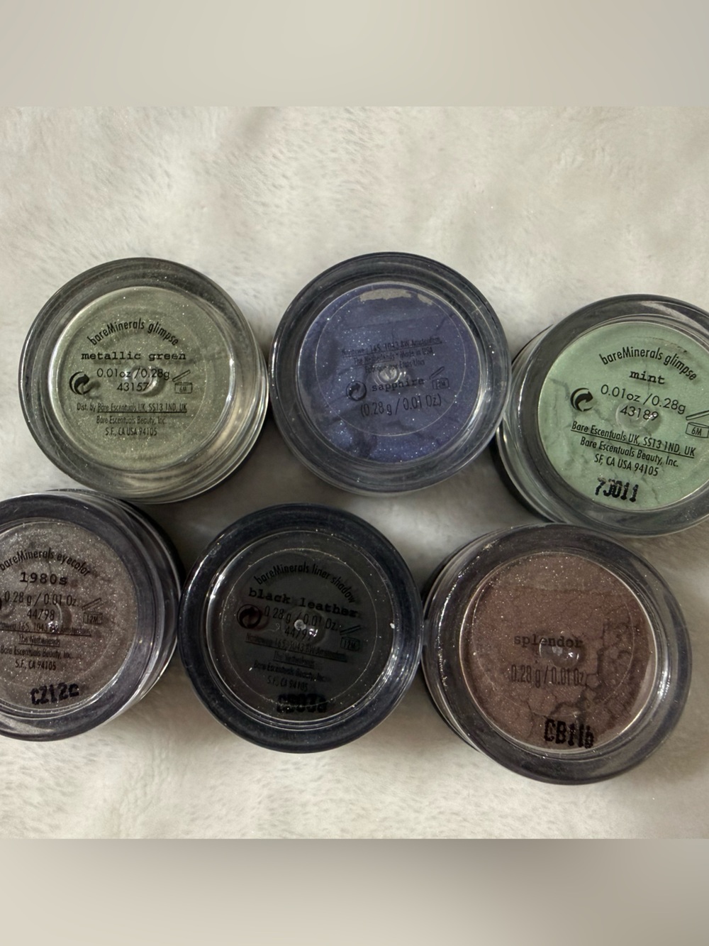 bareMinerals Eyeshadow mini size - set 2